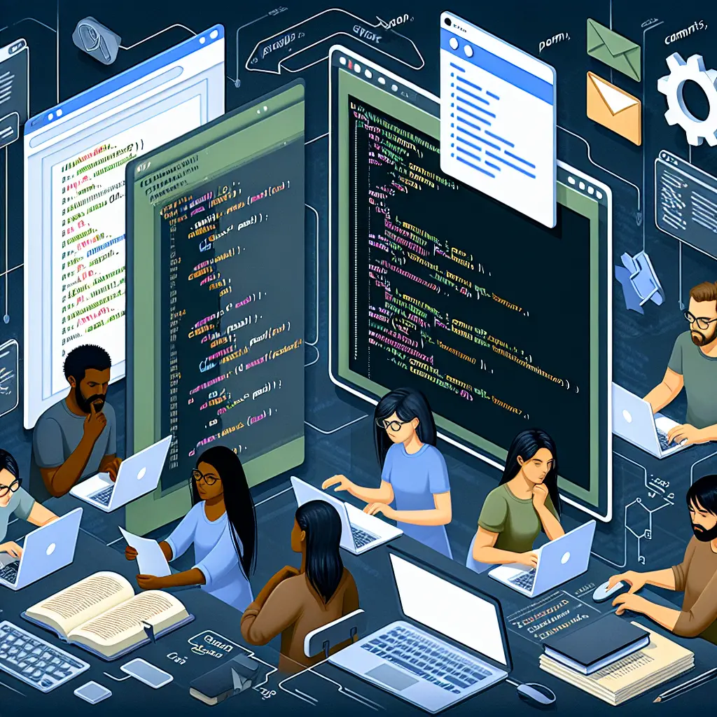 Representation of How to effectively contribute to open source projects as a beginner