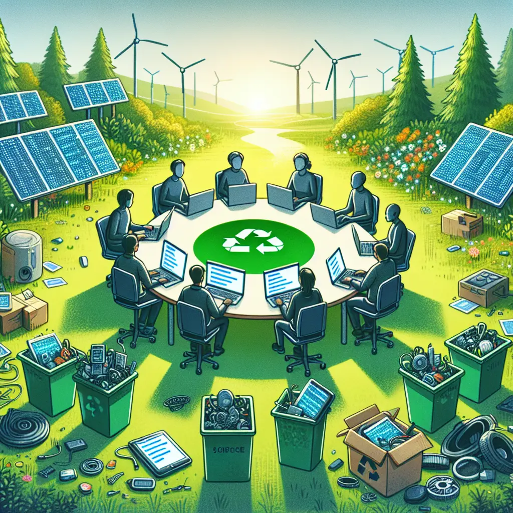 Representation of Open Source Software for Environmental Sustainability