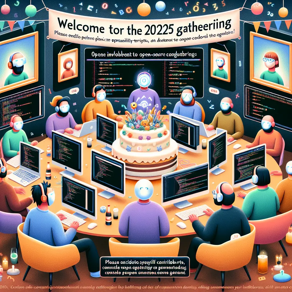 Representation of Celebrating 10 Contributors in the 2025 Season of KDE