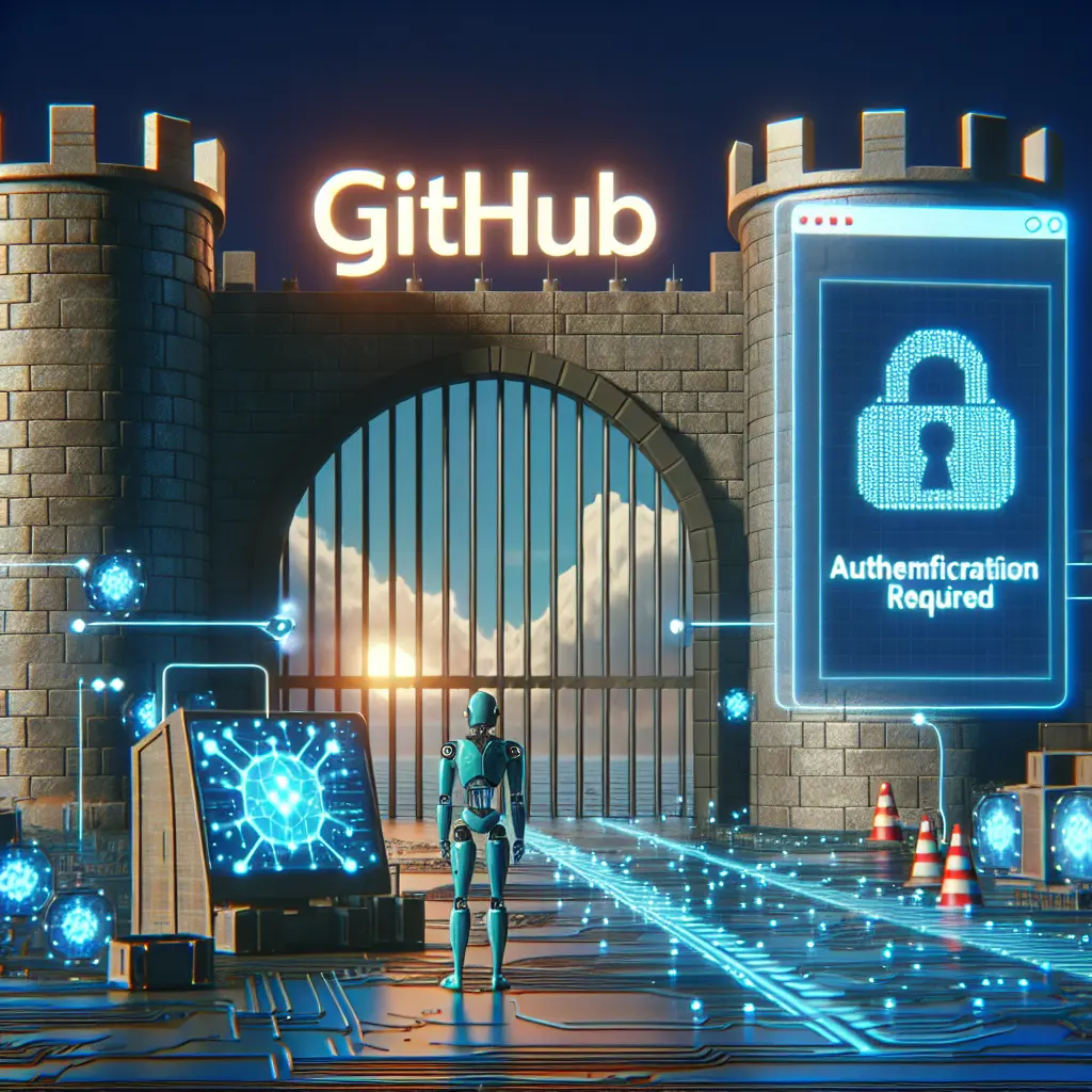 Representación de Autenticación de GitHub requerida para la integración del bot de PR