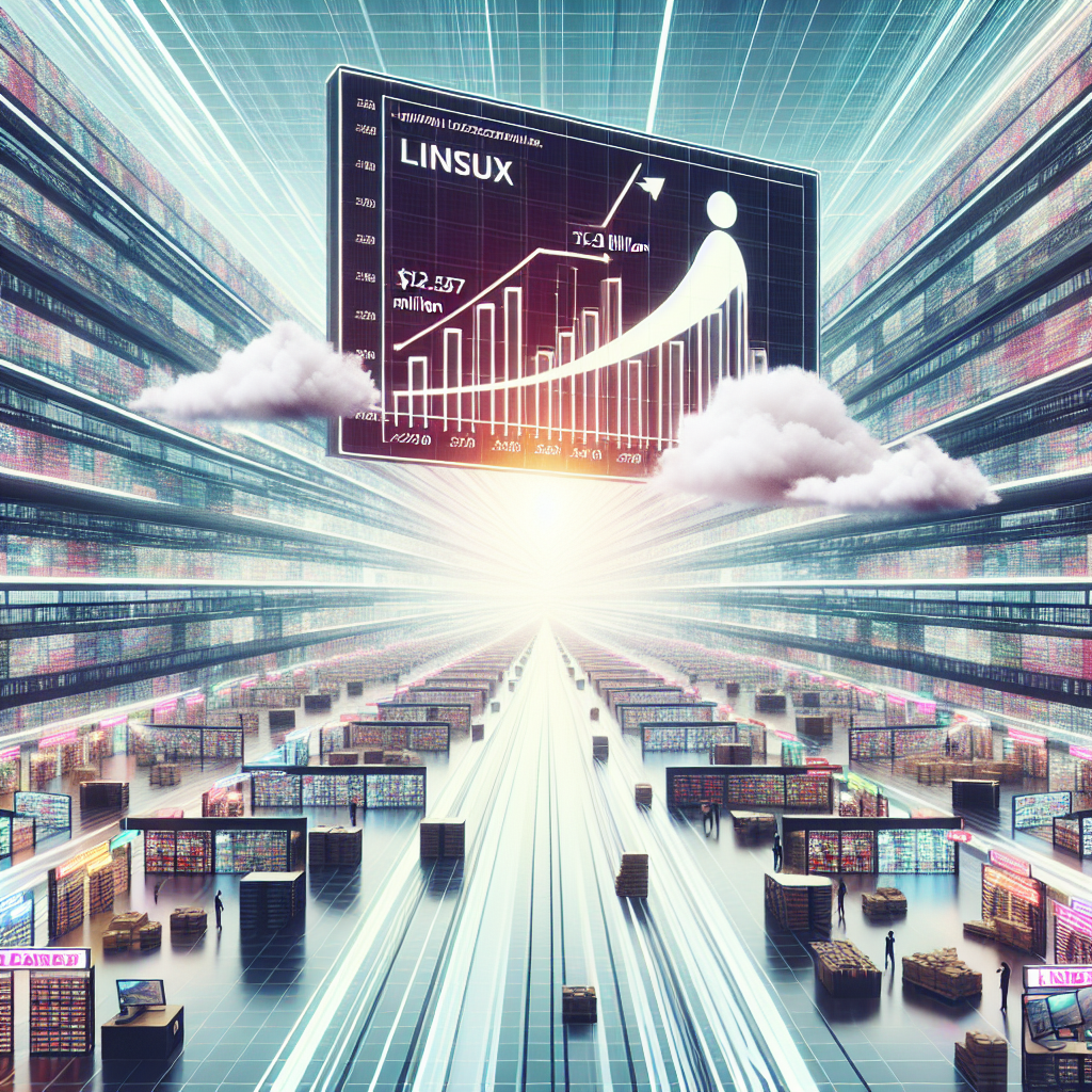 Representación de Se proyecta que el mercado de software Linux alcance los 12,57 mil millones de dólares para 2029 impulsado por un crecimiento sostenido